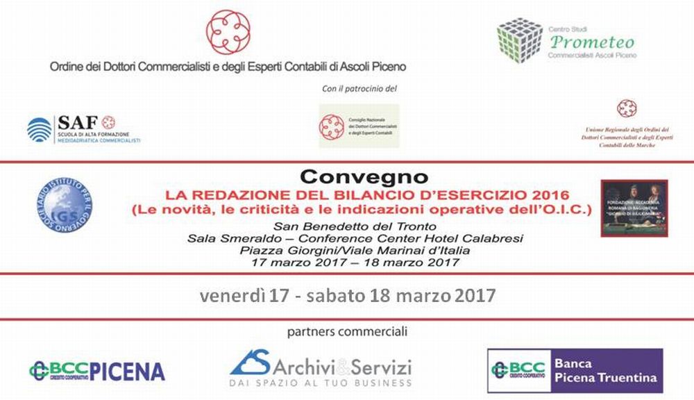 CONVEGNO  17-18 MARZO 2017